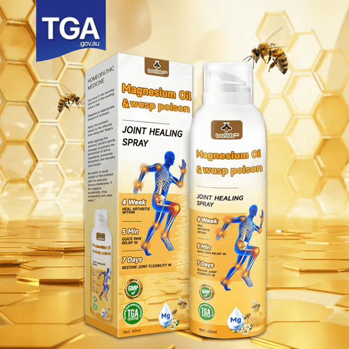 💧🐝Lovilds™ Magnesium Oil & wasp poison Joint Healing Spray👨⚕️Approved by the Australian Orthopaedic Association (AOA)