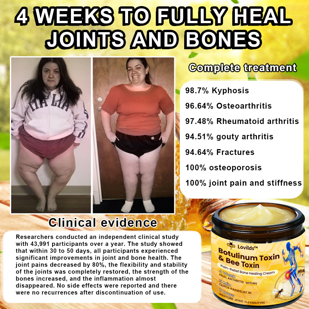 LOVILDS™ Botulinum Toxin & Bee Toxin Pain-Relief Bone Healing Cream❤️