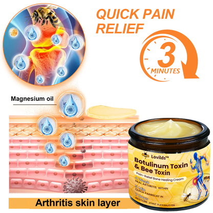 LOVILDS™ Botulinum Toxin & Bee Toxin Pain-Relief Bone Healing Cream❤️